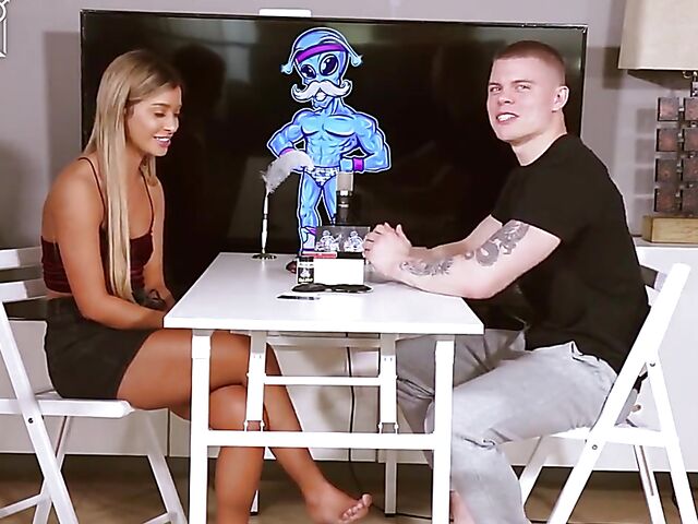 Brock Perry and Angelica Foster strip game