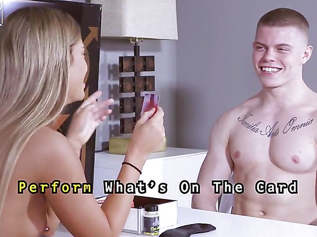 Brock Perry and Angelica Foster strip game