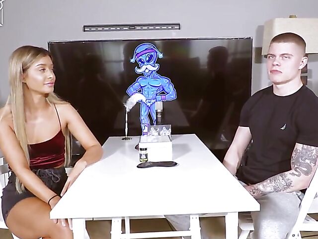 Brock Perry and Angelica Foster strip game