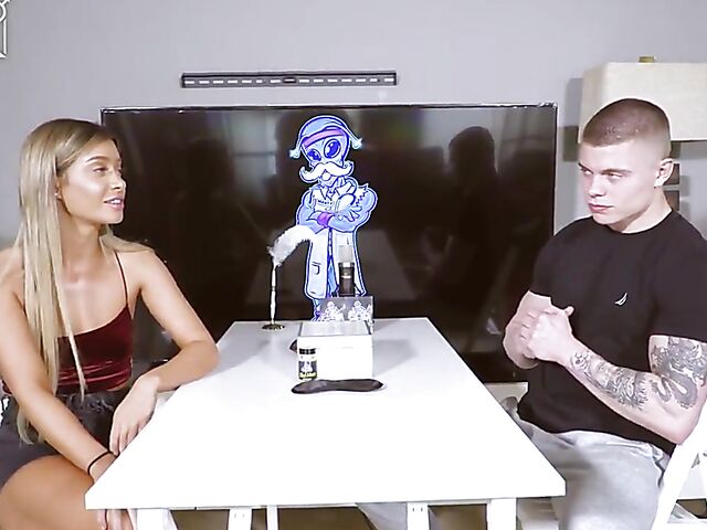 Brock Perry and Angelica Foster strip game