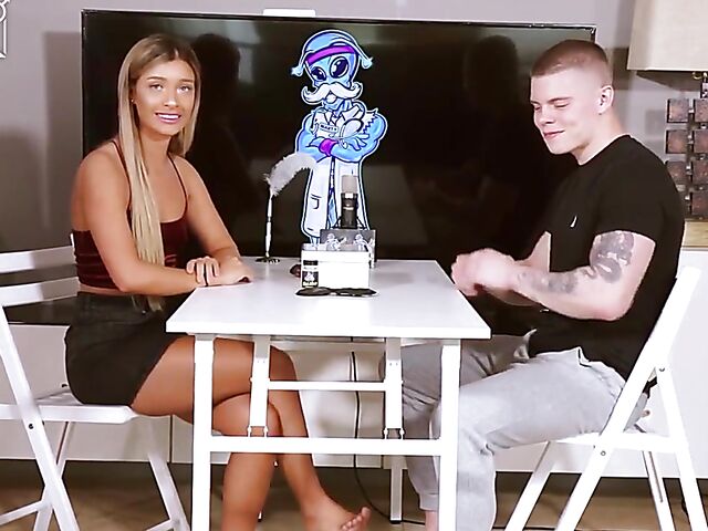 Brock Perry and Angelica Foster strip game