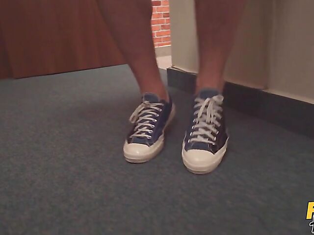 Dormitory sex with petite brunette Rebecca Volpetti and shower fuck with big tits redhead Isabella Lui