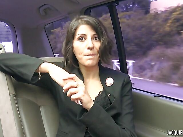 French DP with tattooed petite woman Alya