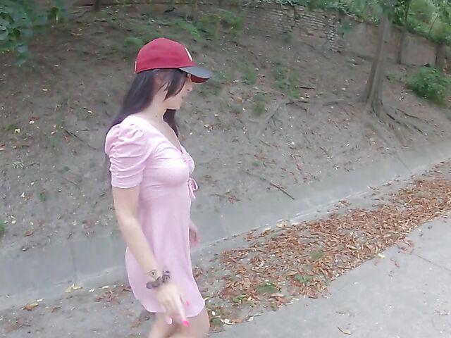 POV brunette Bella Angel is eager to impress Porno Dan