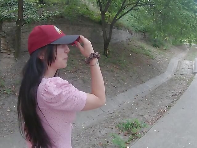 POV brunette Bella Angel is eager to impress Porno Dan