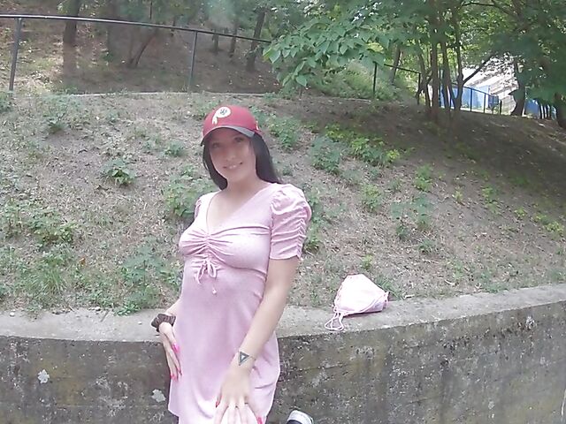 POV brunette Bella Angel is eager to impress Porno Dan