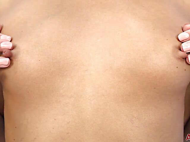 Skinny Asian MILF in lingerie Christy Love stripping and talking dirty