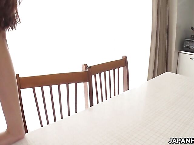 Reiko Kobayakawa - Sexy Japanese MILF uncensored fuck in the kitchen