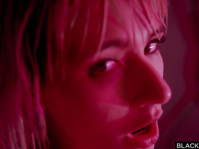 Tiny white slut Jessie Saint in Blacked interracial 3some