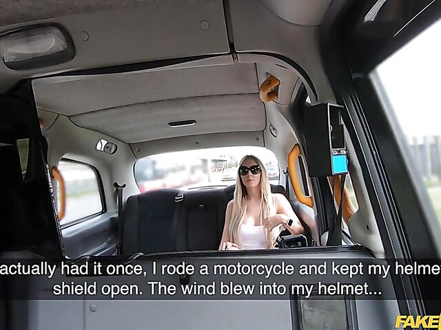 Big boobed Florane Russell's taxi fuck with a horny driver