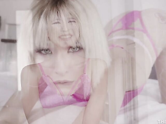 Hard sloppy deepthroat with petite Jessie Saint