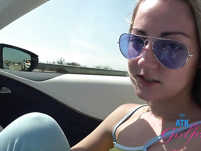 Vacation sex with naughty Lily Adams POV