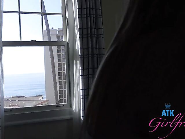 Vacation sex with naughty Lily Adams POV