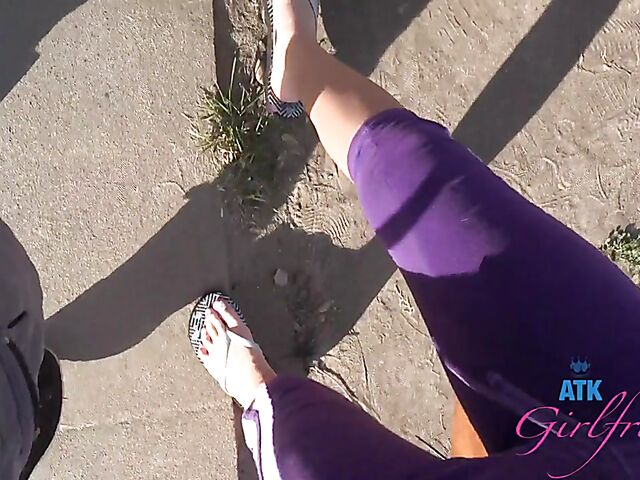 Vacation sex with naughty Lily Adams POV