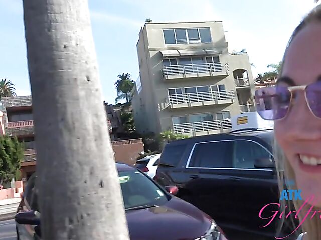 Vacation sex with naughty Lily Adams POV