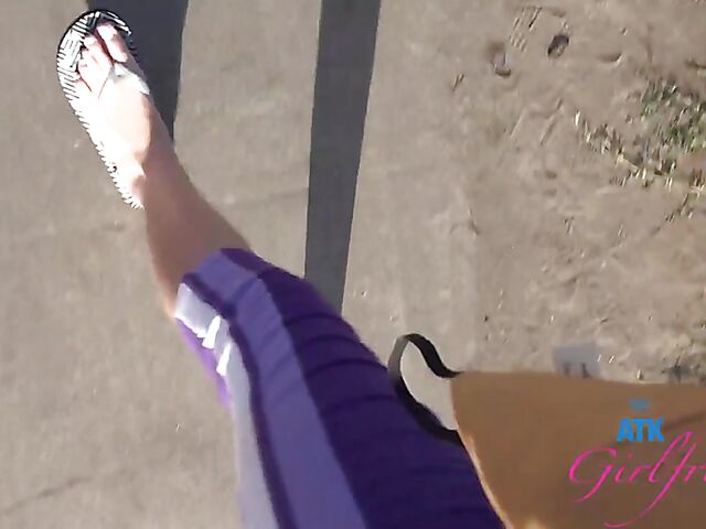 Vacation sex with naughty Lily Adams POV