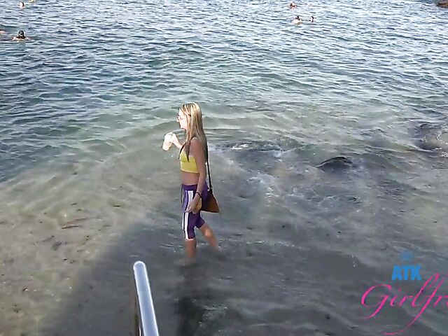 Vacation sex with naughty Lily Adams POV