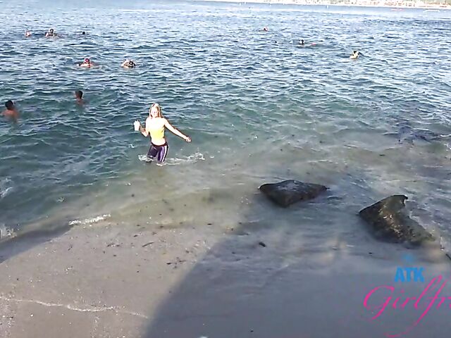 Vacation sex with naughty Lily Adams POV