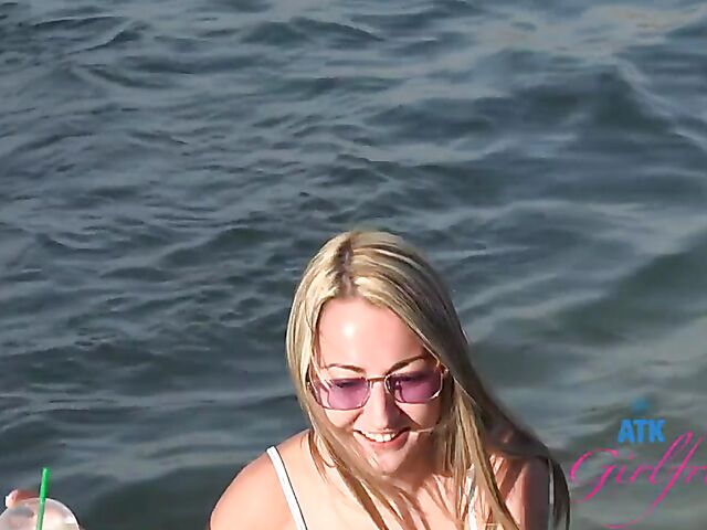 Vacation sex with naughty Lily Adams POV