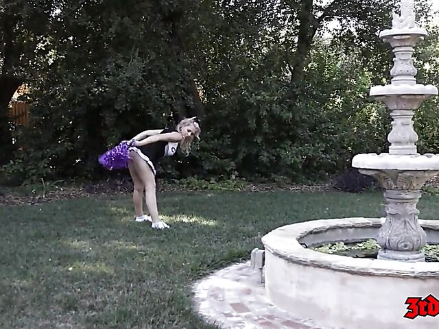 Interracial cheerleader compilation featuring Alexa Grace, Avi Love, Zoey Monroe and Summer Day