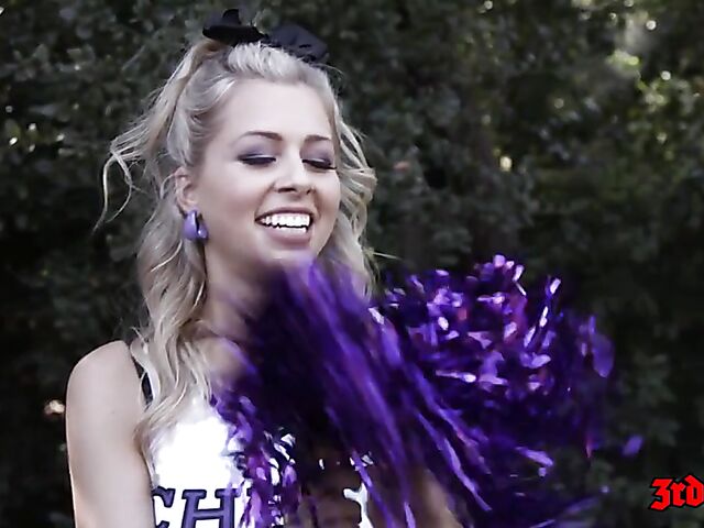 Interracial cheerleader compilation featuring Alexa Grace, Avi Love, Zoey Monroe and Summer Day