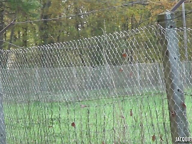 Black stockings and red lingerie DP with Karine