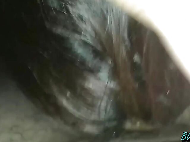 POV blowjob video of a pierced girlfriend sucking cock