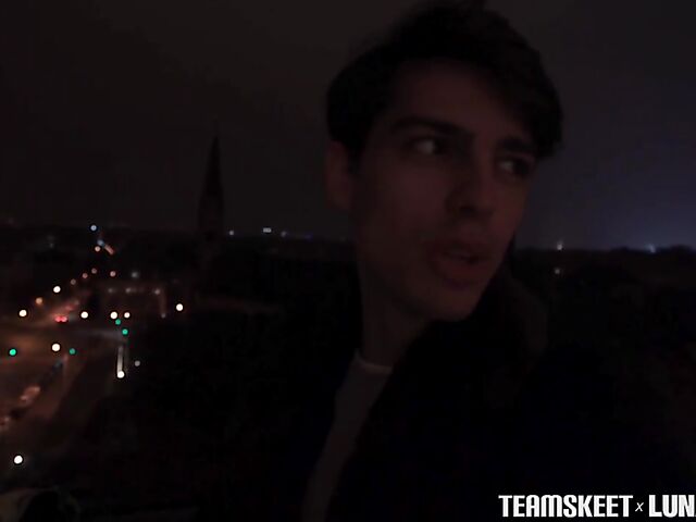 James' Asian girlfriend Luna X gets banged from behind in Budapest