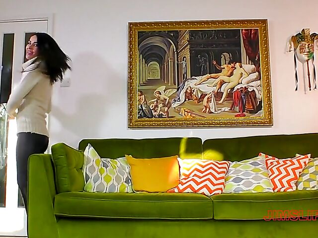 Jim Slip casting with MILF in boots Monica