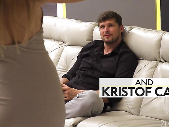 Superb euro anal porn with classy Alexis Crystal and Kristof Cale