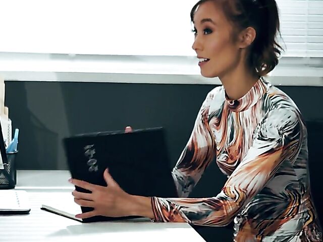 Desperate Asian MILF teacher Christy Love seduces her student into fucking her tight cunt