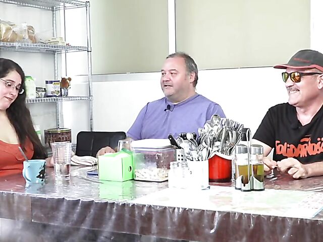 Torbe's another Spanish threesome porn with chubby Pussycat