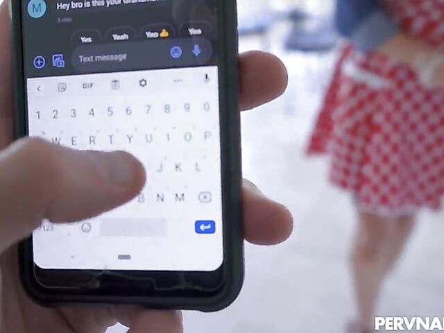 Amanda Ryder - Curly mature POV with a lucky boy