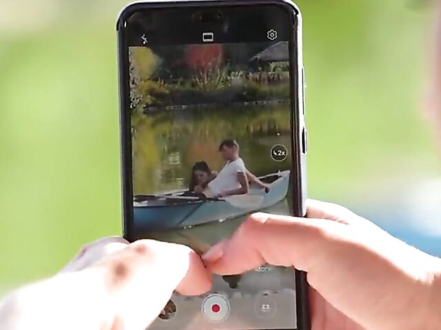 Perfect lesbian threesome by the lake with Sasha Rose, Kinuski and Shalina Devine