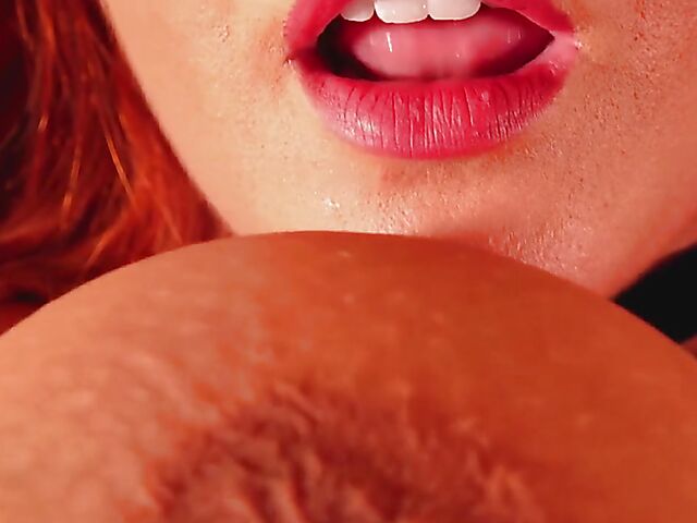 Annabelle Rogers - Dirty talking redhead big tits POV porn fantasy