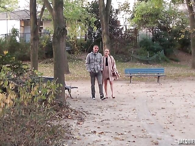 Lea's fuck date with horny french guy Oliver
