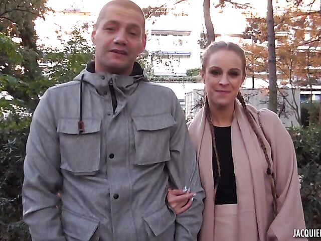 Lea's fuck date with horny french guy Oliver