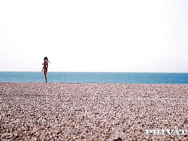 Interracial double penetration with Jolee Love in Brighton, UK