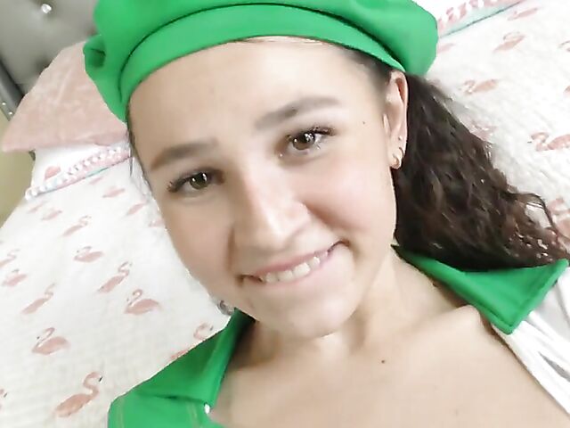 Liz Jordan - Girl scout cookies and pussy for a lucky man