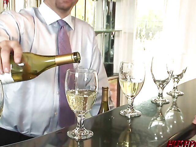 Group sex party with August, Holly Wellin and Phoenix Marie