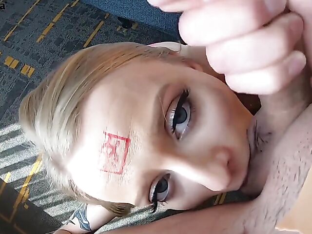  Asian cock blowjob POV with blue-eyed white girl Paris White