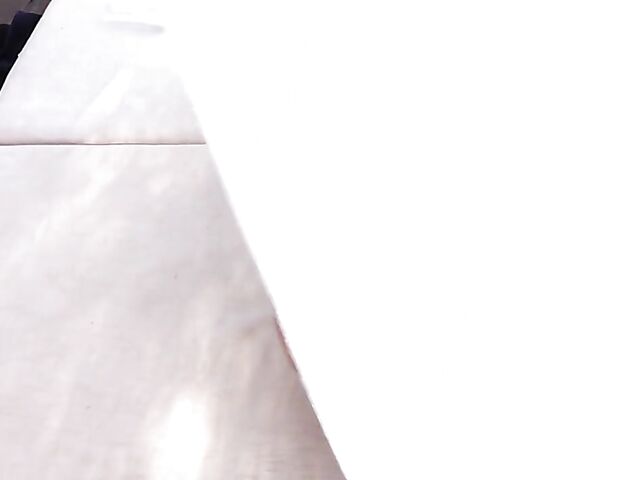 Stunning teen babe Melena spreading and masturbating outside