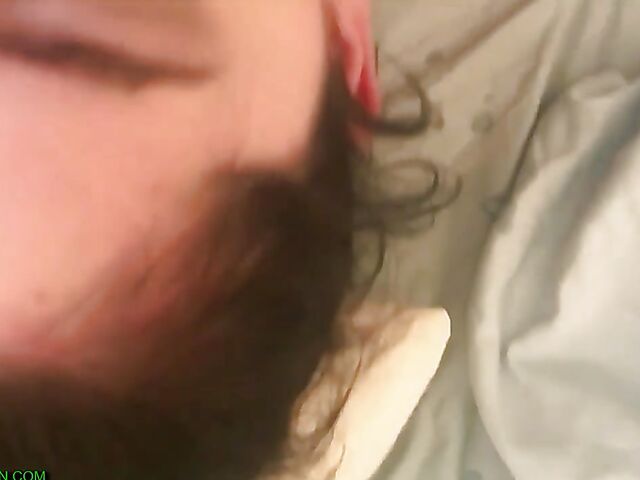 Deep throat fuck at home with a tattooed slut