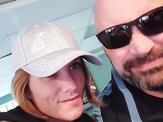 POV outdoor threesome in Alaska mountains with AKGingersnaps and Lana Mars