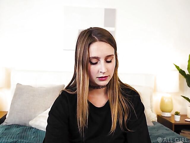 Study session to 69 lesbian action with Laney Grey and Khloe Kapri