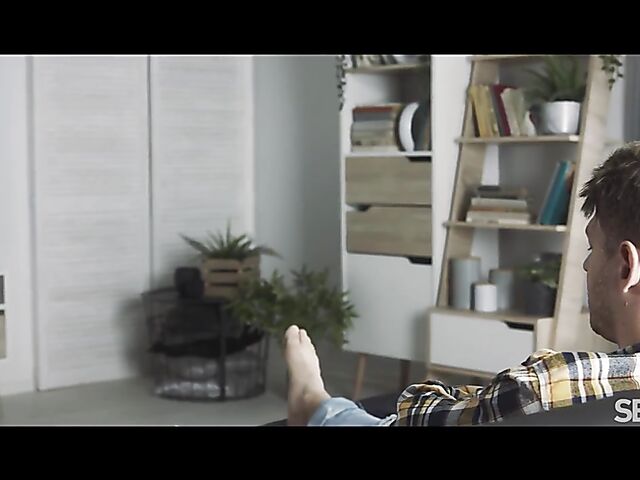 European babe Alexis Crystal gets in the mood for passionate sex