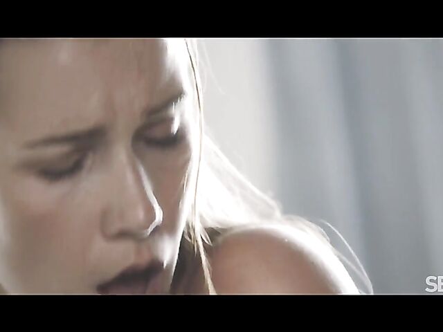 European babe Alexis Crystal gets in the mood for passionate sex