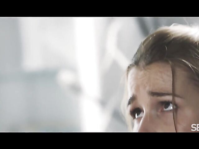 European babe Alexis Crystal gets in the mood for passionate sex