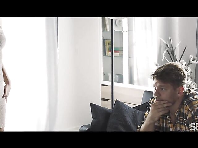 European babe Alexis Crystal gets in the mood for passionate sex