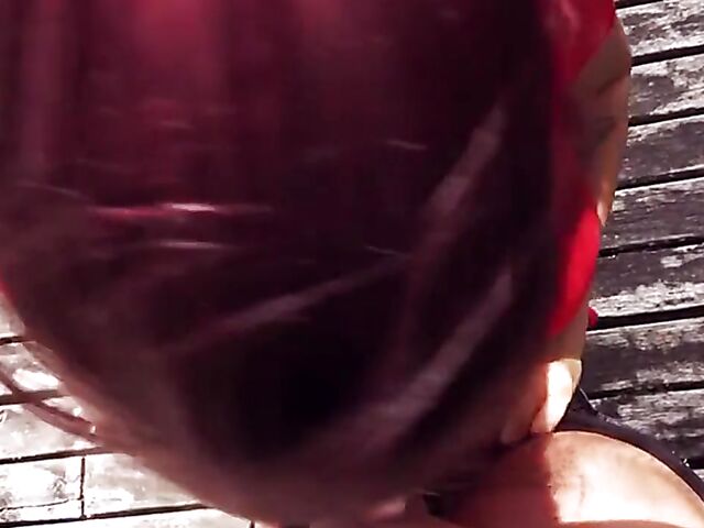 German pornstar Jolee Love sucks and fucks in POV